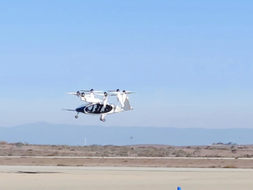 Joby S4 eVTOL taking off