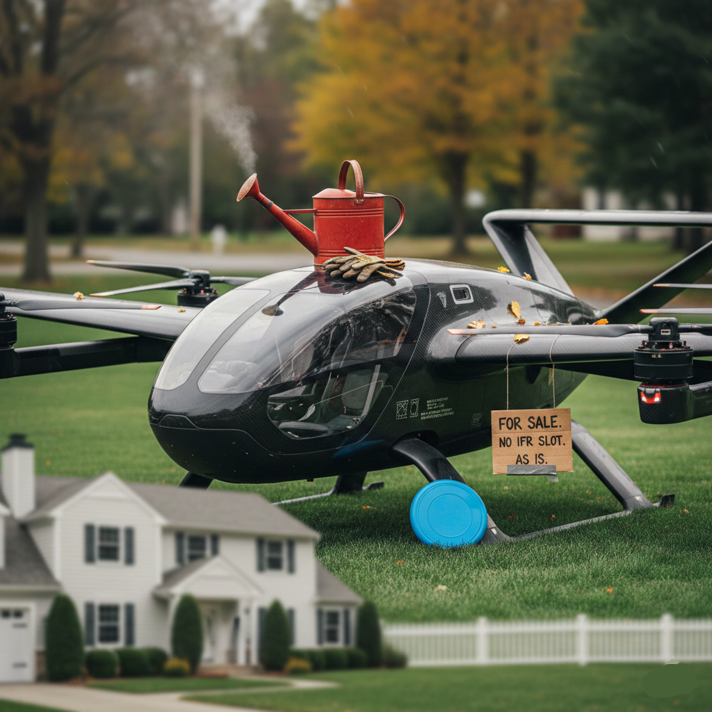 AAM Lawn Ornament, Electric Air Mobility, All Rights Reserved, 2026 - 2030